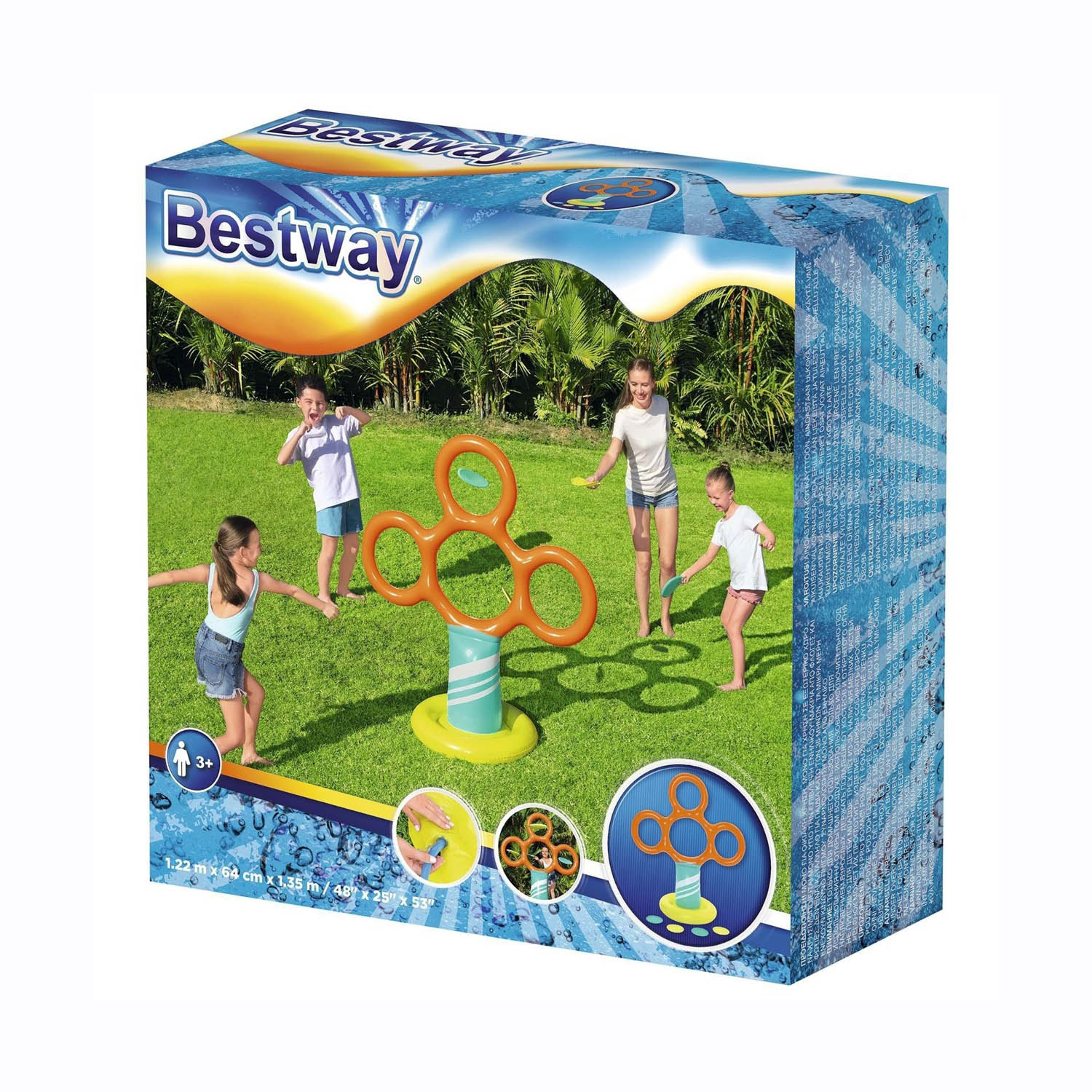 Игра надувная Flying Fun, 122 x 64 x 135 см, 52380 Bestway 5309765