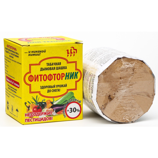 Шашка табачная Фитофторник 220г (РС) *10/30 Шашка табачная Фитофторник 220г (РС) *10/30