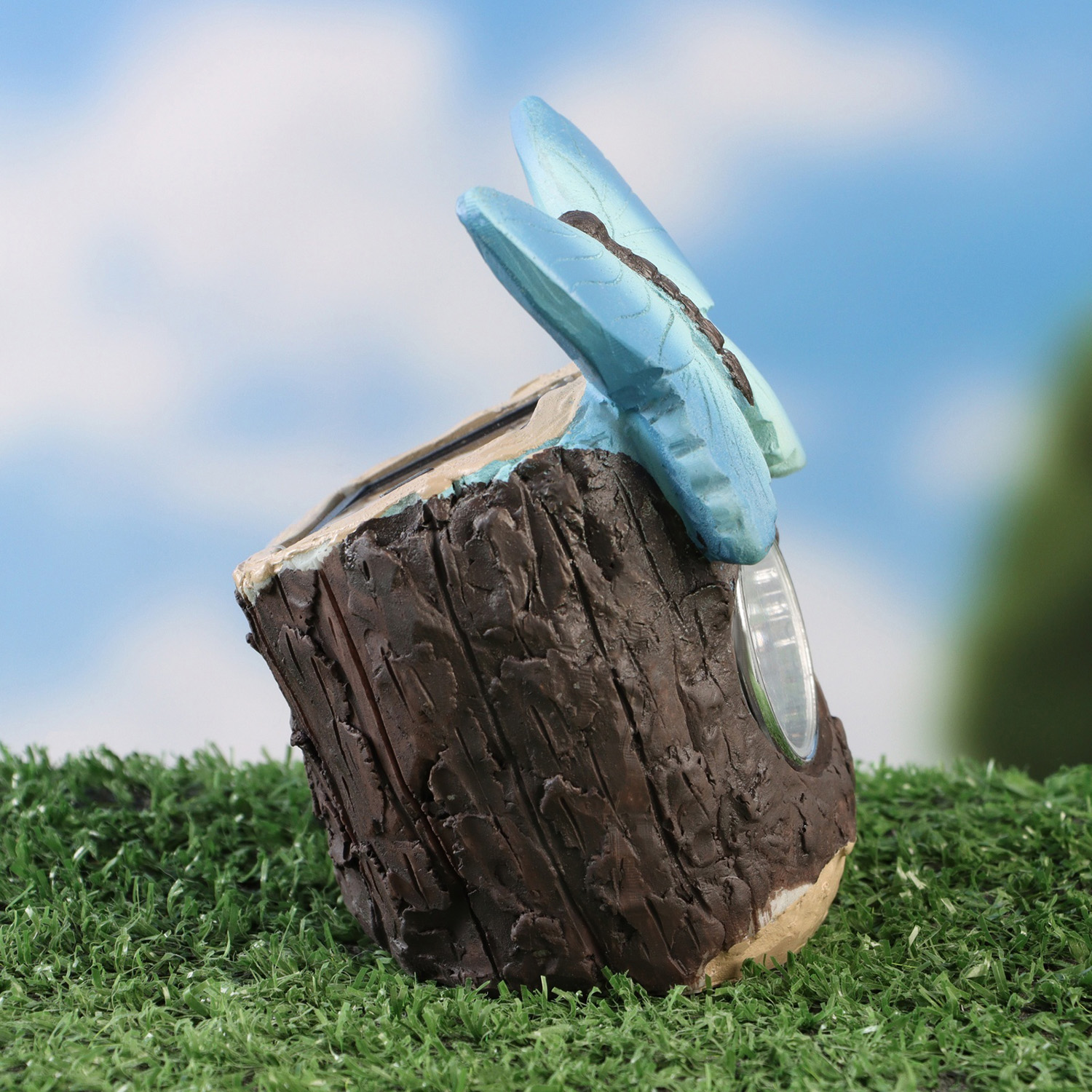 Садовый фонарь "Бабочка" микс, 8х6х12см   10122711