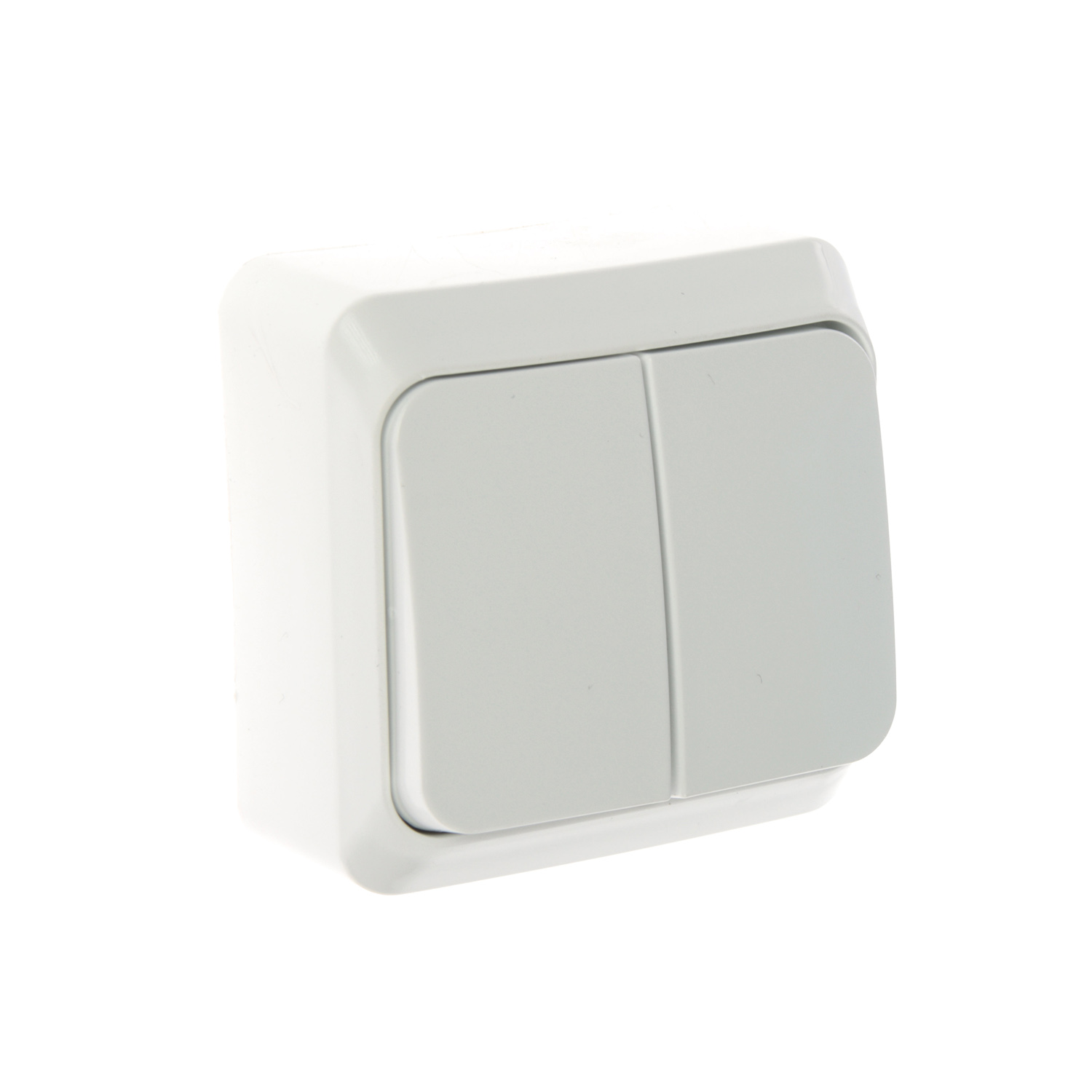 Выключатель "Этюд" ОП 2кл. белый ВА10-002В *10/25