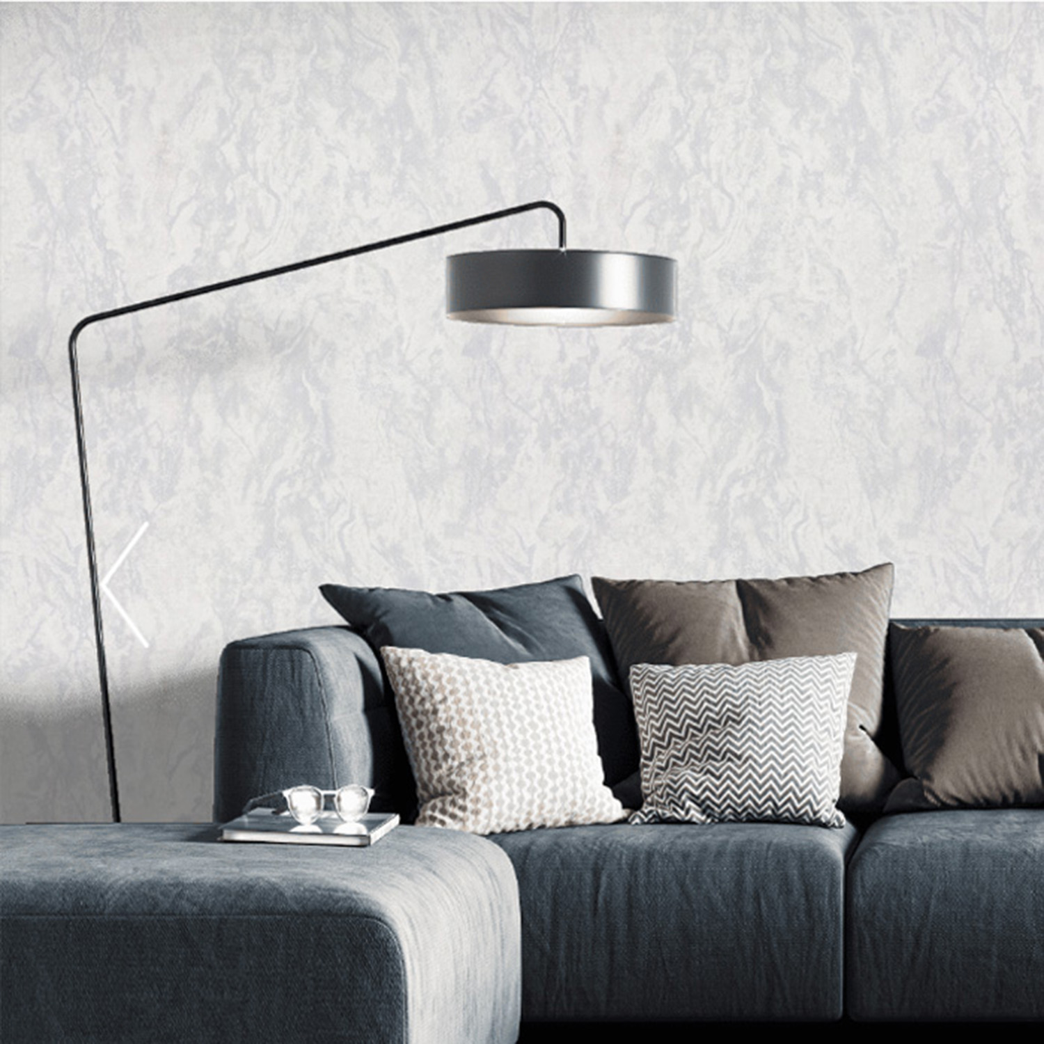 Обои винил "Палитра" PROTECT-TORNADO фон (сер.) HC11067-14a  0,53*10м *1/16