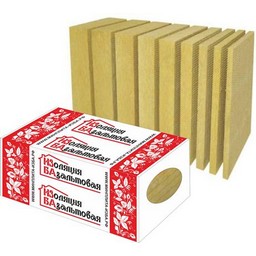 Утеплитель ИЗБА Фасад МС, 50 мм, 6 плит, 3.6 м²