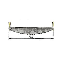 Пила двуручная 1000 мм (Ижевск) *1/10