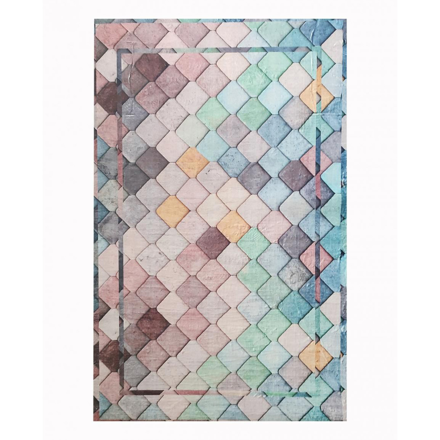 Коврик д/ванной Bombini "Home Bamboo" (100см х 160см) Р140 *1/10