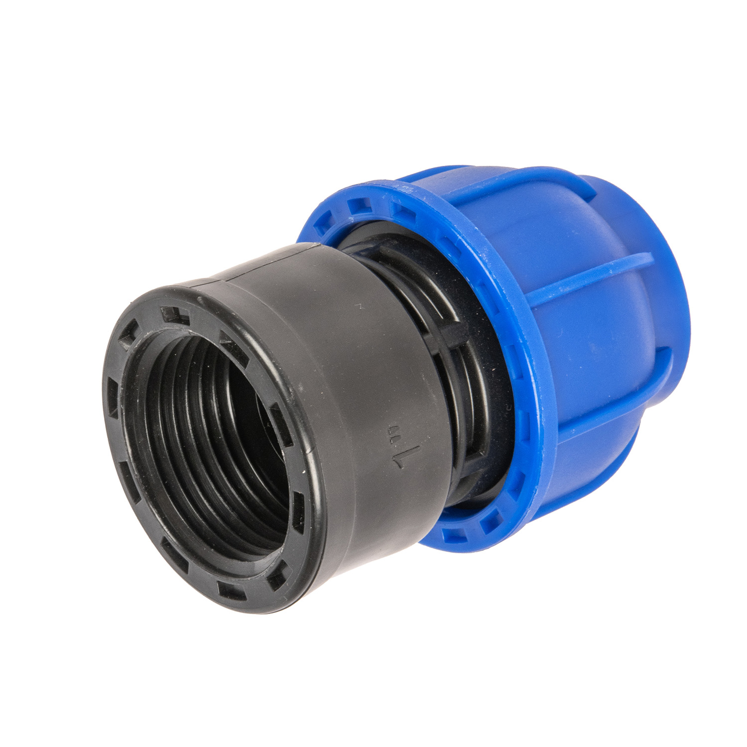 Муфта ПНД компрессия Ø 25х1" внутр. резьба *1/70