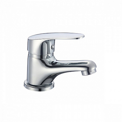 Смеситель для умывальника Milardo Simp SIMSB00M01, короткий излив, рычажный