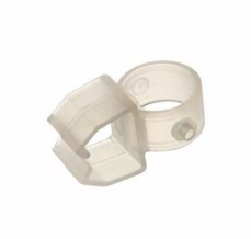 Держатель шины прозрачный (пласт.) в упак. (2шт.) Легранд *1/20