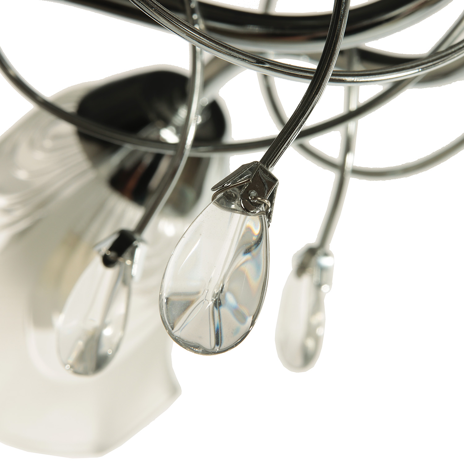 Люстра De City 372015108, Е14, 8 ламп, 40 Вт, цвет хром