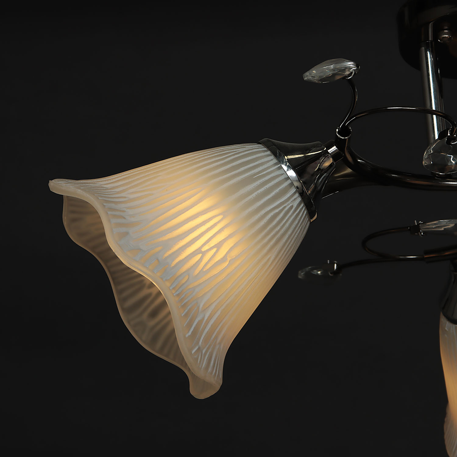 Люстра А2648/3 BCH 3*40Вт Е27 (h=280; d=580) S=12м2 VERNER LIGHTING *1