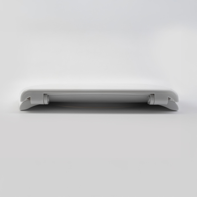 Сиденье для унитаза Milardo 434*364*40 полипропилен, быстросъемное, белое 030PP0EM31 *1/15