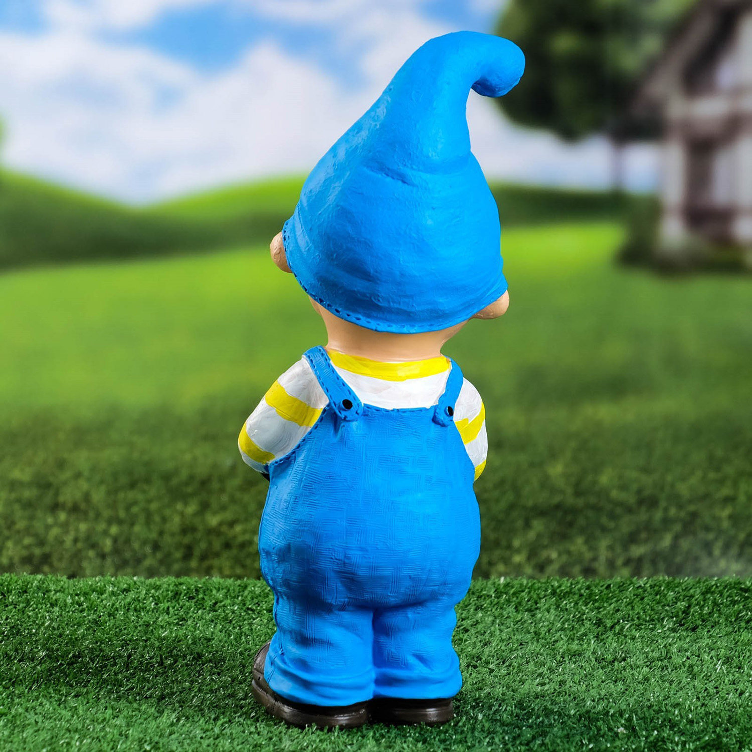 Садовая фигура "Мальчик с лейкой" 33х13х12см  7640153