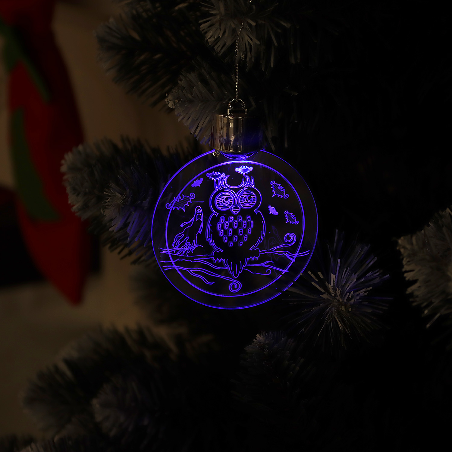 Светильник-ночник Старт НГ "Сова", 2 LED, 3D