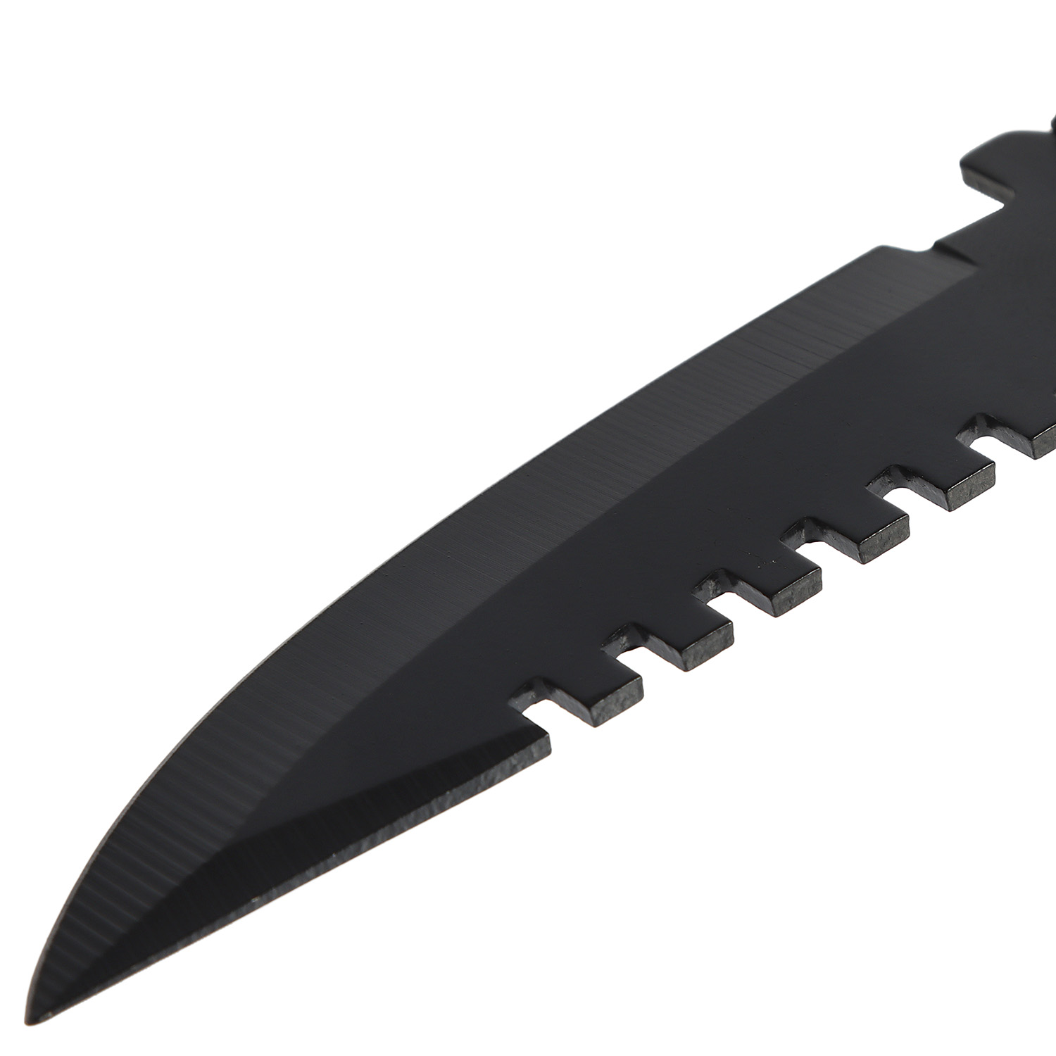 Нож туристический разделочный Ферест в оплетке, Мастер К. с зазубринами (234790)