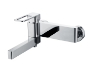 Смеситель для ванны IDDIS Slide, короткий излив, однорычажный