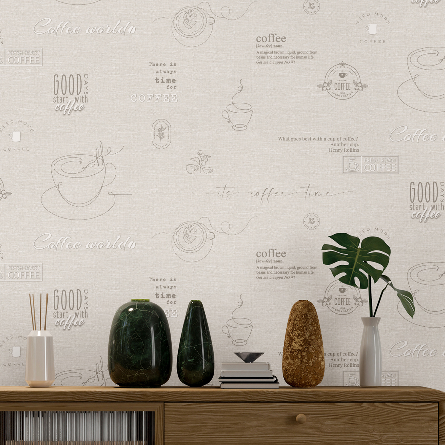 Обои  флиз Ateliero Cafe/Кафе (беж.) 589692 1.06*10м *6