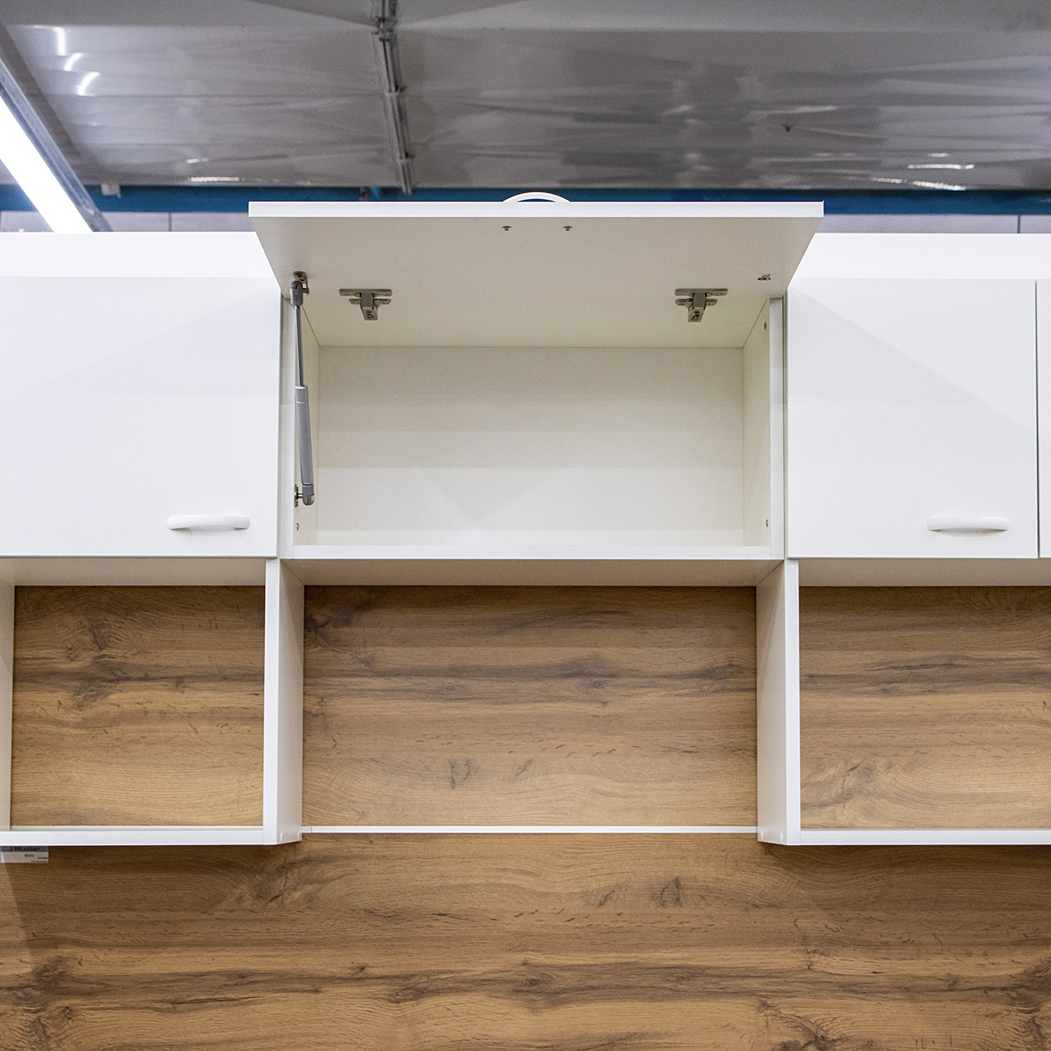 Шкаф навесной 500х338х290 мм BROZEX-WOOD Liberty, для вытяжки, с дверцей, белый