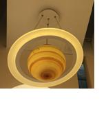 Люстра 8407 CF 20W*2+Е27 coffee 400мм S=6м2  VERNER LIGHTING  *1