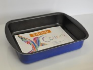 Противень алюм. а/приг. Scovo "Colibri" глуб.250х190х50мм RB-055 (Демид-ий) *1/12 Противень алюм. а/приг. Scovo "Colibri" глуб.250х190х50мм RB-055 (Демид-ий) *1/12