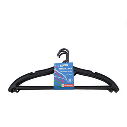 Плечики-вешалка для одежды пластм. НАБОР 3шт р-р 48-50 вращ.крючек арт.322 ("Полимербыт") *1/36 Плечики-вешалка для одежды пластм. НАБОР 3шт р-р 48-50 вращ.крючек арт.322 ("Полимербыт") *1/36