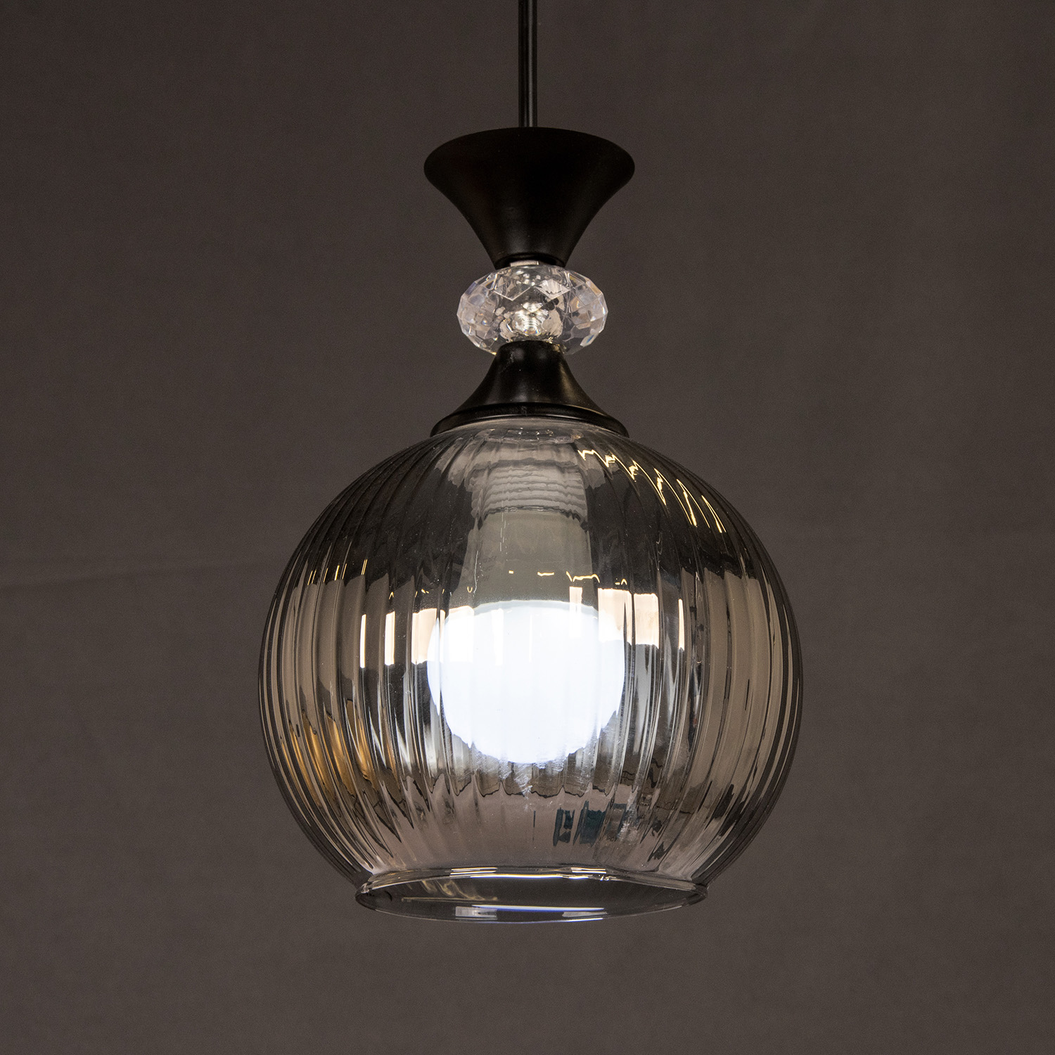 Люстра N5578/1H 1*40W  E27 (d-150; h-330/h-800)  VERNER LIGHTING *1