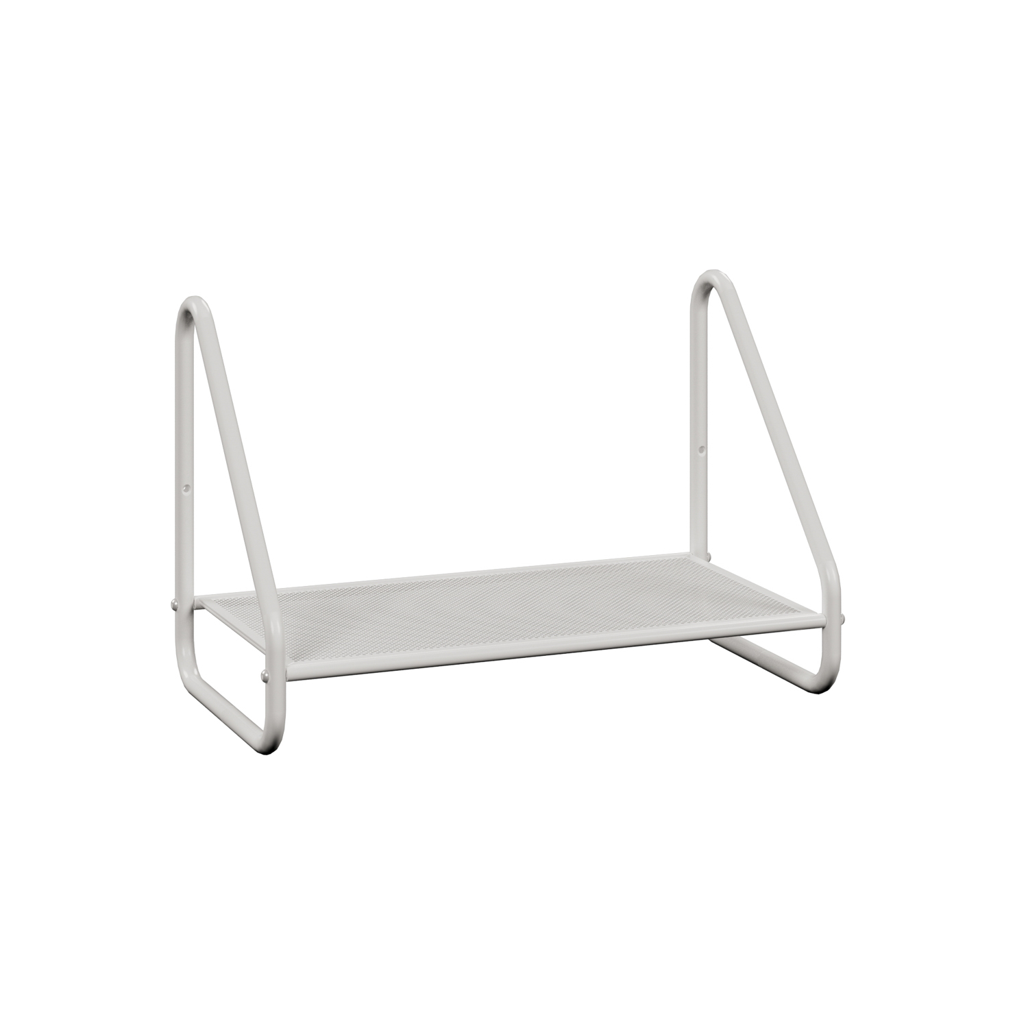 Полка настенная металл. "Барселона 11" 450х245х300мм Белый арт.ПНБ11 Б ("ЗМИ") *1