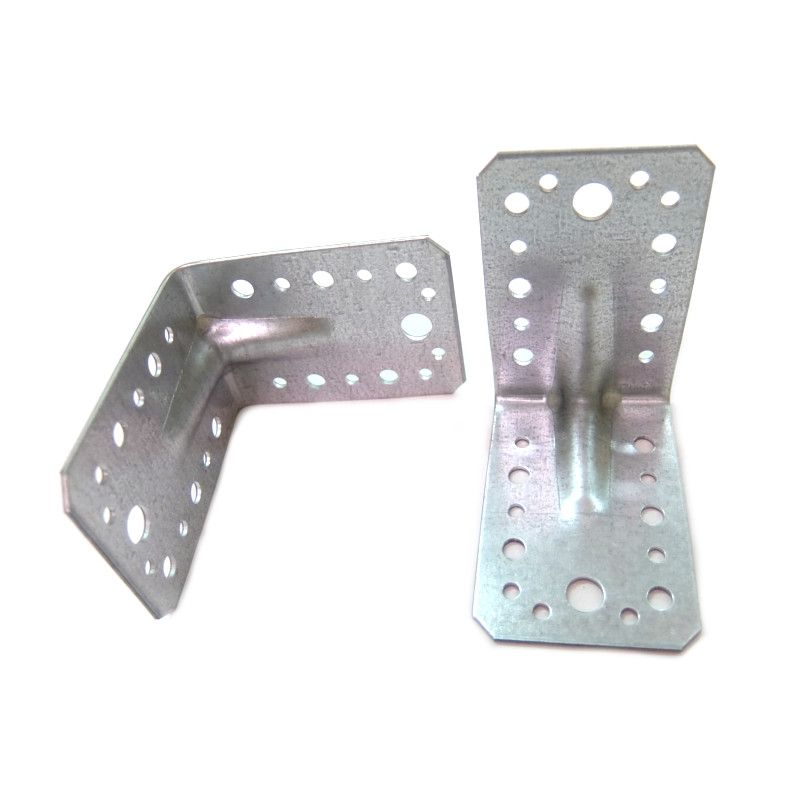 Уголок крепежный равносторонний усиленный 150х150х65х2мм KUU-150х65 *25 Уголок крепежный равносторонний усиленный 150х150х65х2мм KUU-150х65 *25