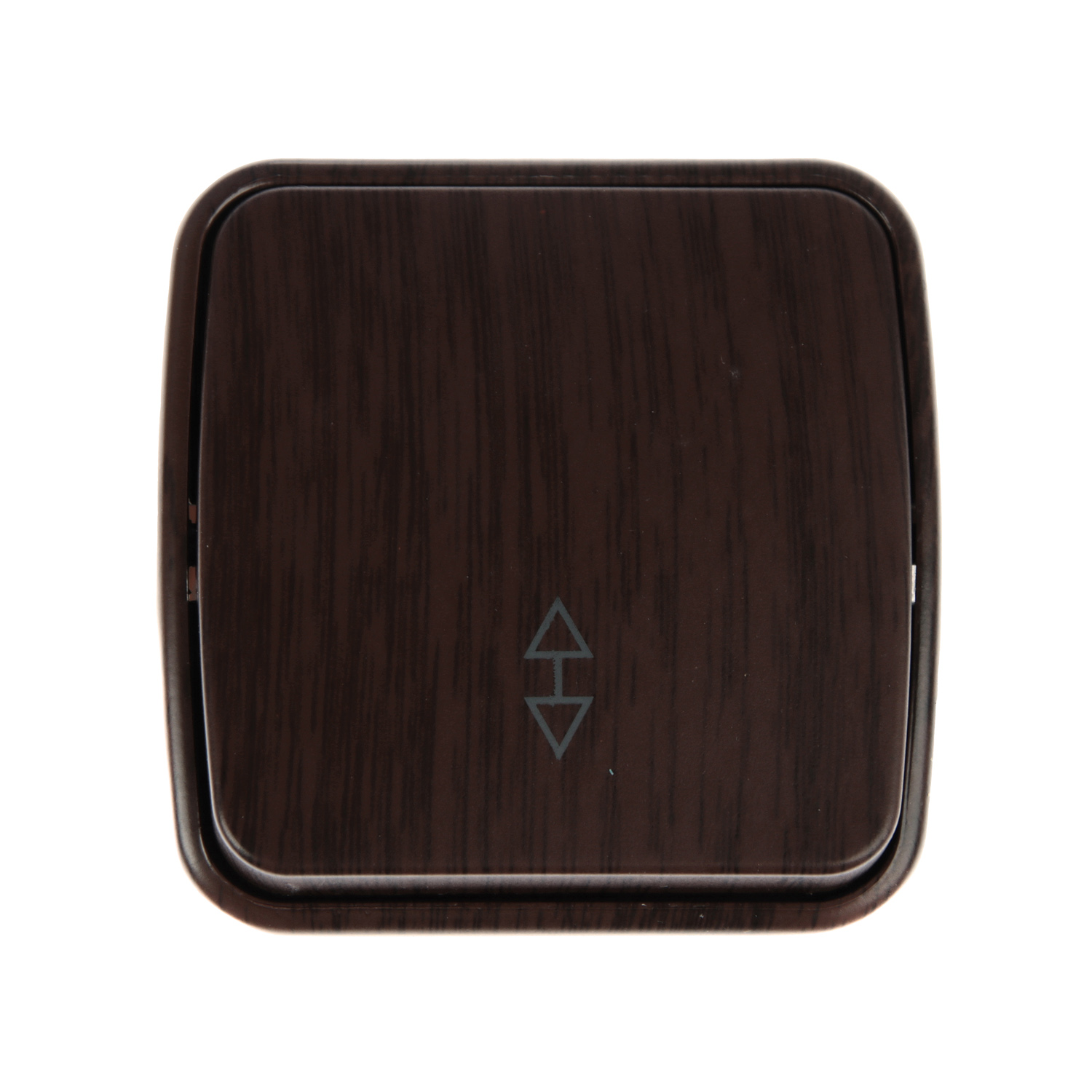 Выключатель Дача ОП 1кл. венге на 2 направления 10А Народная SQ1824-0043 Выключатель Дача ОП 1кл. венге на 2 направления 10А Народная SQ1824-0043