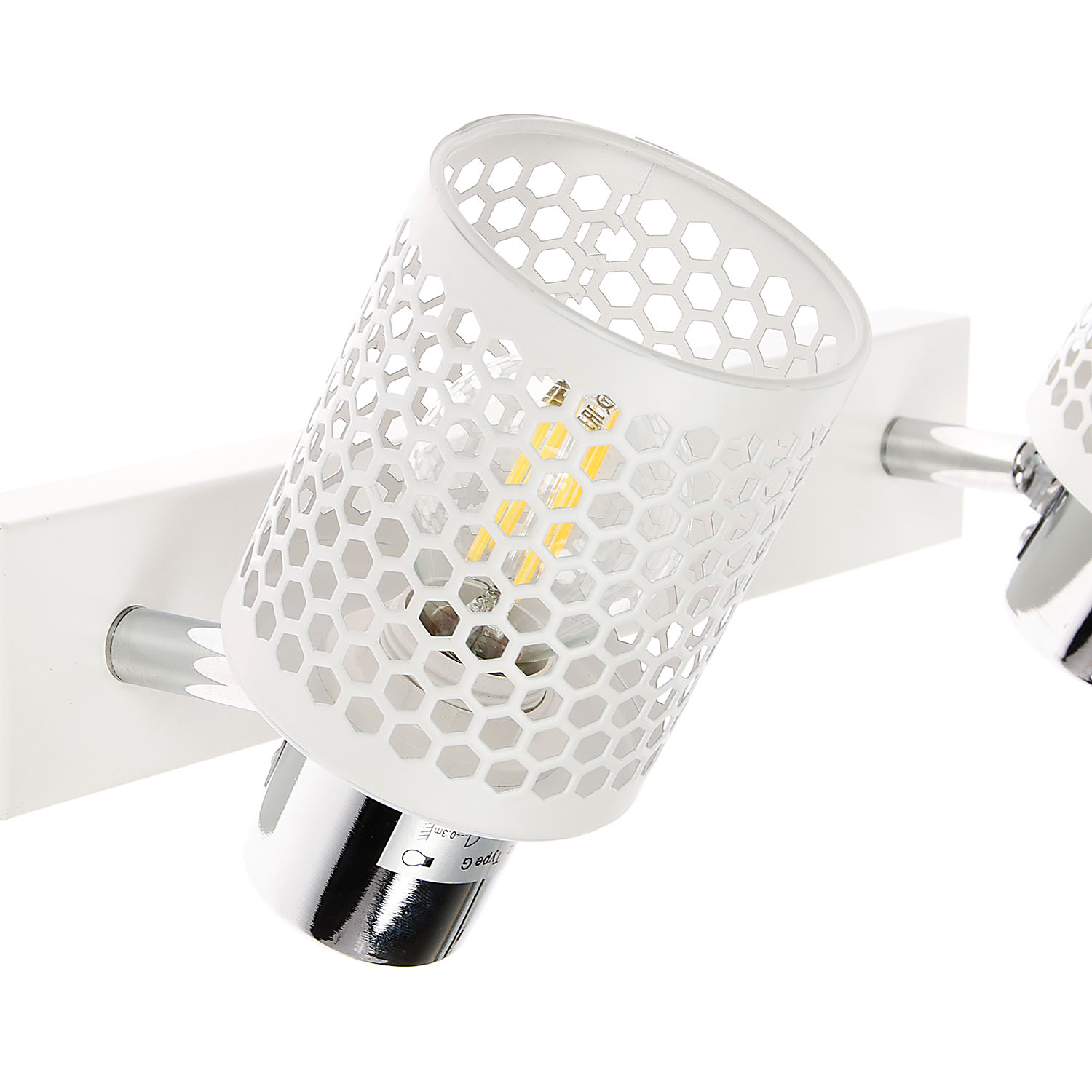 Бра 01412-0.8-02 WT+CR Е14 S=12м2 *1/10 Бра 01412-0.8-02 WT+CR Е14 S=12м2 *1/10