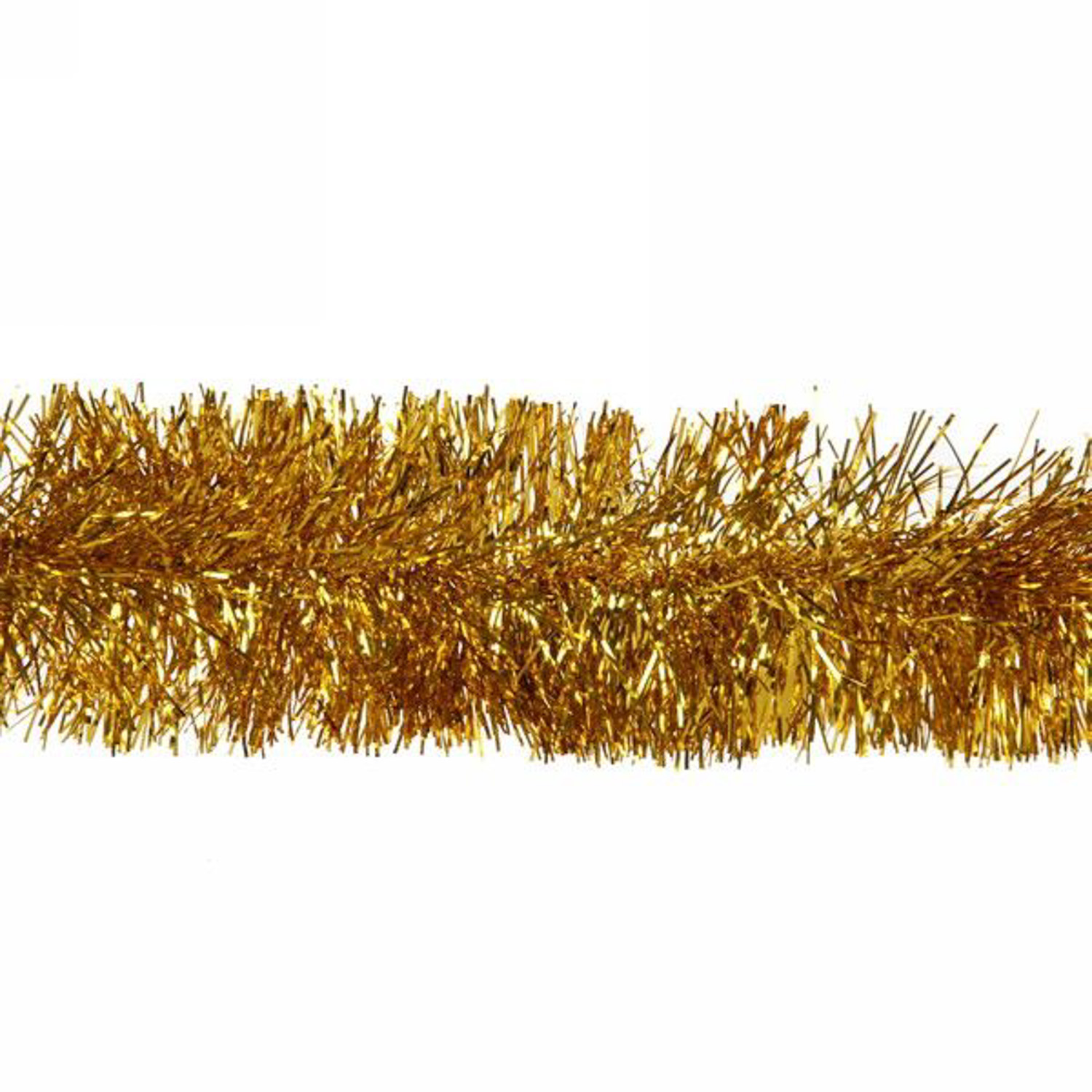 Мишура 2 м, 9 см, "Сияние", золото