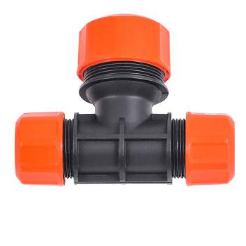 Тройник цанговый Жук, 1/2"-1/2"-3/4"