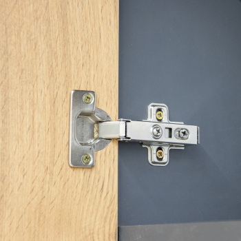 Шкаф навесной 600х676х290 мм BROZEX-WOOD Next, с двумя дверцами, графит / дуб вотан