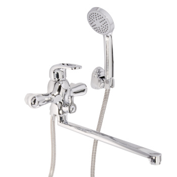 Смеситель для ванны Potato P2236, длинный излив, однорычажный