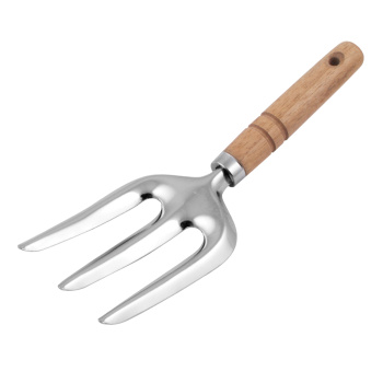 Вилка посадочная L-25см сталь,нерж покр,дер/лак руч (арт.0532-5) ЦИ *1/24/144