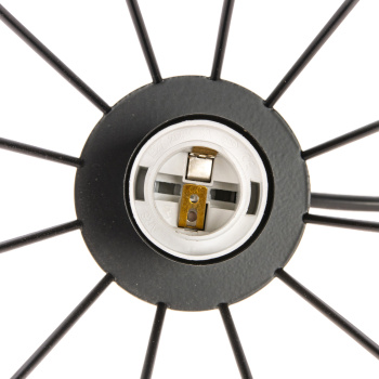 Светильник подвесной IL1011-1P-05 BK 40Вт Е27 S=6м2  *1