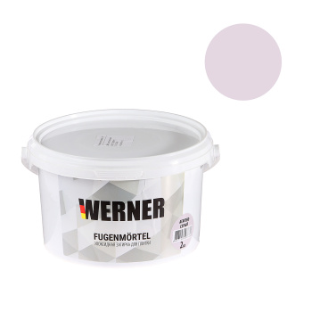 Затирка эпоксидная для швов 2 кг WERNER, агатово-серый