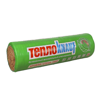 Утеплитель ТеплоKNAUF TR 037 Для кровли, 50 мм, 2 рулона, 15 м² Утеплитель ТеплоKNAUF TR 037 Для кровли, 50 мм, 2 рулона, 15 м²