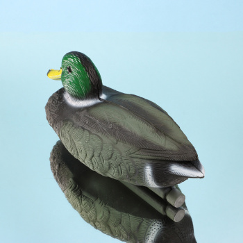 Водоплавающая - подсадная фигура "Селезень" 25х11х10см  10101044