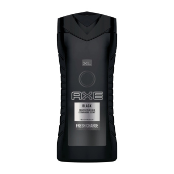 яяяГель д/душа AXE Блэк 400мл.