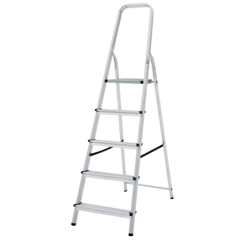 Стремянка алюминиевая 5 ступеней, выс.верхн. площ.1,03м "NV1111" 1111105 "Новая высота" *1 Стремянка алюминиевая 5 ступеней, выс.верхн. площ.1,03м "NV1111" 1111105 "Новая высота" *1
