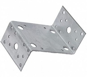 Уголок крепежный 35х55х70 мм ТехноСервис KUZ, Z-образный