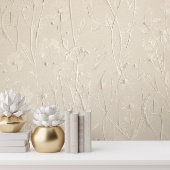 Обои  флиз Ateliero Avalon (беж.) 585352 1.06*10м *6