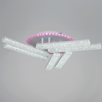 Светильник потолочный светодиодный 64430-0.3-06C WH LED 140W 3000-6500К ПДУ+диммер S=26м2    *1