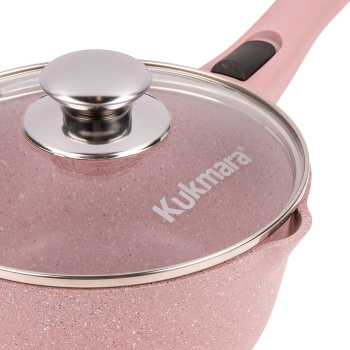 Кастрюля алюм. литая а/приг. Kukmara "Trendy style" Rose 1,5л съмн.Руч. Ст.кр.с нос к0156tsr *1/3 Кастрюля алюм. литая а/приг. Kukmara "Trendy style" Rose 1,5л съмн.Руч. Ст.кр.с нос к0156tsr *1/3