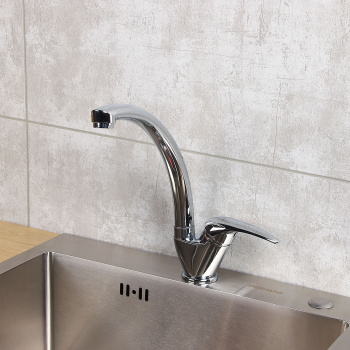 Смеситель для кухни GROSS AQUA Basic 3205257С-А02 высокий излив *1/10 Смеситель для кухни GROSS AQUA Basic 3205257С-А02 высокий излив *1/10