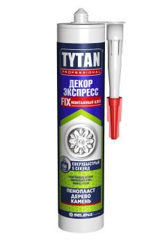 Жидкие гвозди 310 мл TYTAN Декор Экспресс, белый Жидкие гвозди 310 мл TYTAN Декор Экспресс, белый