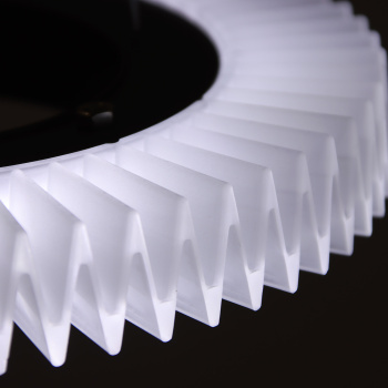 Люстра S2124/2 GD LED 3000К-6500К (l=460, d=200, h=800) б/пульта  VERNER LIGHTING *1