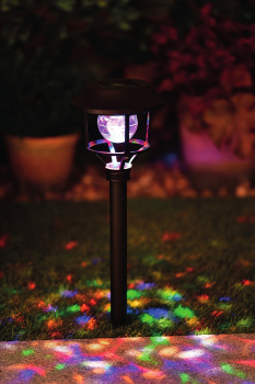 Светильник садовый на солнч. батарее  "EG" Сад 6LED Лантерн Диско  *1/18