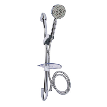 Стойка для душа Accoona G8001, 1 лейка, шланг, мыльница