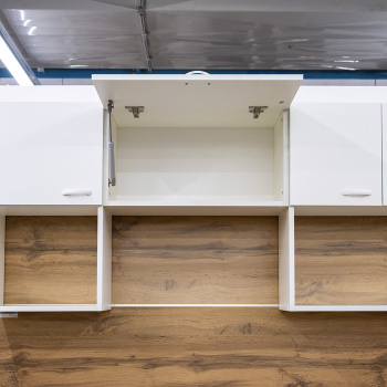 Шкаф навесной 600х338х290 мм BROZEX-WOOD Liberty, для вытяжки, с дверцей, белый