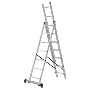 Лестница многофункциональная складная алюм. 3х 7ступ.,общ.дл.4,49м,max н.150кгNV1230 1230307"НВ"*1 Лестница многофункциональная складная алюм. 3х 7ступ.,общ.дл.4,49м,max н.150кгNV1230 1230307"НВ"*1